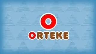 18. «O» әрпі - ORTEKE - ГОРНЫЙ КОЗЕЛ. Алфавит на латинице