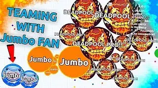 Revenge in Agar.io Jumbo vs Teams !! ( SOLO Destroying Teams )