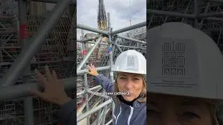 Notre-Dame cathedral restoration up close