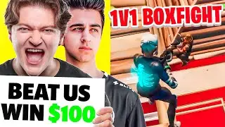 Could YOU beat Fortnite pros for CASH? | TSM Fortnite 1v1 Box Fights