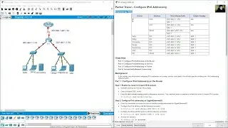 12.6.6 Packet Tracer - Configure IPv6 Addressing