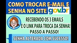 gov.br, enem , COMO TROCAR SENHA E-MAIL DO ENEM . RECEBÍ OS 3 E-MAILS E LINK P/ TROCAR ! 