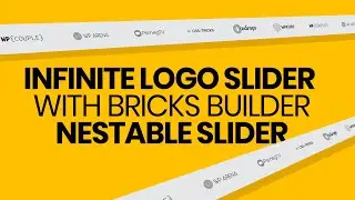 Infinite Logo slider in Bricks Builder Nestable Slider