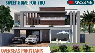 SWEET HOME 💒 FOR YOU | 1 KANAL 50X90 LATEST HOUSE DESIGN WITH 07 BED ROOM | 2D & 3D ELEVATION & PLAN