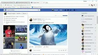 Upload a photo to a users profile using facebook graph api in php part4