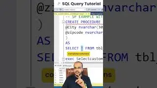 How to Create and Use Stored Procedures with Parameters in SQL Server |SQL Tutorial Day 28