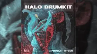 [FREE] Trap/Emo Rap Drum Kit | Halo Drumkit @prod.thirteen