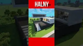 Minecraft modern house