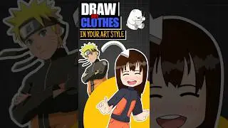 Draw Any Clothes In Your Art Style || FT. mobile animation