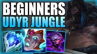 HOW TO PLAY UDYR JUNGLE & EASILY CARRY GAMES FOR BEGINNERS IN S14!  Gameplay Guide League of Legends