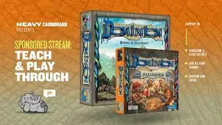 Dominion: Plunder - 2p Teaching & Play-through by Heavy Cardboard