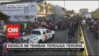 Densus 88 Tembak Mati Terduga Teroris di Subang