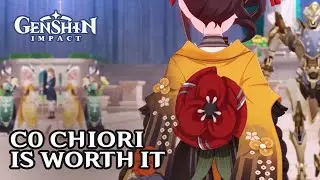 My Chiori experience - aesthetics and expectations. Genshin Character Review!