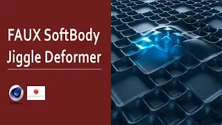 Abstract faux softbody animation with jiggle deformer and fields tutorial