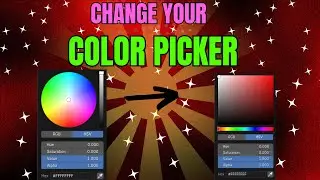 How To Change Color Picker In Blender 4.3