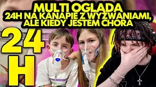 MULTI ogląda HEJKA TU LENKA 24H NA KANAPIE Z WYZWANIAMI!