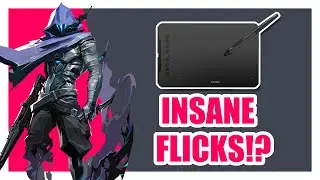 Insane Flicks... on a Drawing Tablet!? | Valorant Stream Highlights