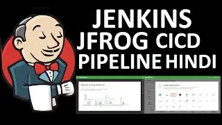 How to Integrate Jenkins with Jfrog Hindi | Jenkins Jfrog Maven Tomcat CICD pipeline Hindi