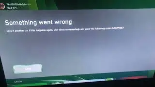 Error code 0x800700b7