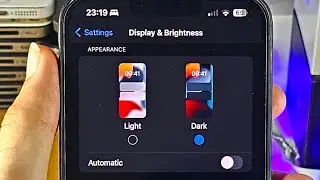 ANY iPhone How To Enable Dark Mode!