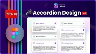 Accordion design in Figma | Responsive Accordion | Figma AI