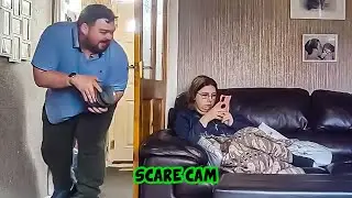 BEST SCARE CAM Priceless Reactions 2024😈#10 | Funny Videos TikTok🤣🤣 | CoCo Scare Cam |