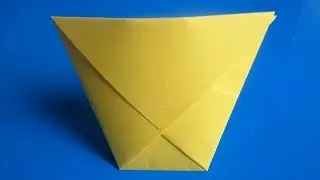 оригами стакан, как сделать стакан из бумаги оригами // origami paper glass