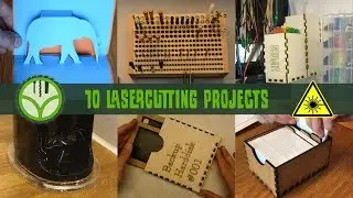 10 projects for the laser cutter