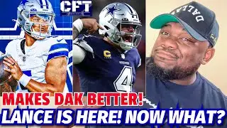 How will the Cowboys use Trey Lance? This will actually make Dak better! 53 Man Roster thoughts?…🤔
