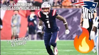 Ja'Lynn Polk FULL Preseason Highlights 👀🔥|| NFL Preseason 2024 ||