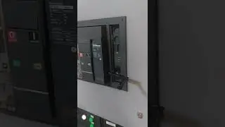 Withdrawable Schneider Electric Air Circuit Breaker (Connected, Test, and Removed)