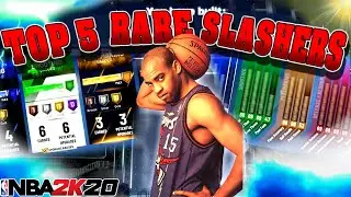 TOP 5 BEST RARE SLASHER BUILDS IN NBA 2K20 | THESE ARE INSANE