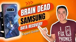 Samsung S10e Bootlooping & No Power Solution. How To Recover Data From a Phone With CPU Problems