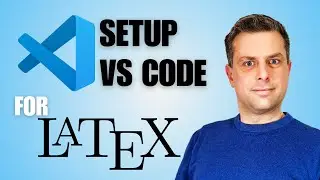 Setup VS Code for Scientific Writing with LaTeX