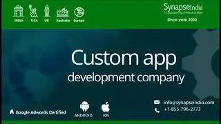 Custom App Development Company- SynapseIndia