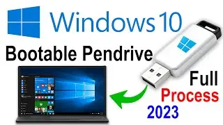 How to make bootable pendrive for windows 10 | windows 10 bootable pendrive kaise banaye