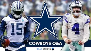 Cowboys Rumors Mailbag: Dak Prescott Contract, Ezekiel Elliott’s Role & Micah Parsons Expectations?