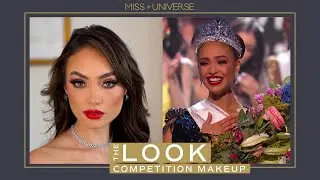 R’Bonney Gabriel PERFECTS HER COMPETITION MAKEUP! | The Look | Miss Universe