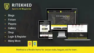 RiteKhed Fixtures and Sports Html Template | Themeforest Website Templates and Themes