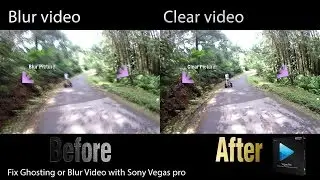 Fix Vegas Pro video Blur Ghosting try Disable Resample Mode on video setting