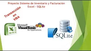 Proyecto Sistema Inventario Facturacion Excel SQLite Transacciones en VBA