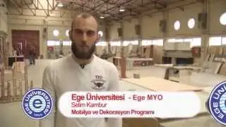 Ege Meslek Yüksekokulu - Mobilya ve Dekorasyon