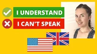 I can understand English but I can't speak it – what you can do