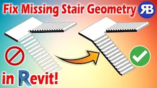 Revit Snippet: Fix stair with missing geometry