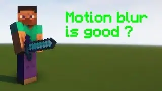 Motion Blur Minecarft || Is it Good for PvP ? |