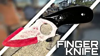 КАК СДЕЛАТЬ FINGER KNIFE ИЗ ДЕРЕВА?!|HOW TO MAKE A FINGER KNIFE!?