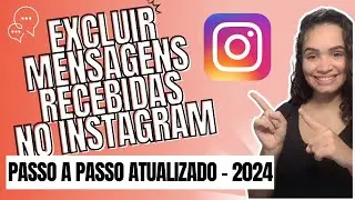 Como Apagar Mensagens Recebidas no Instagram | Atualizado