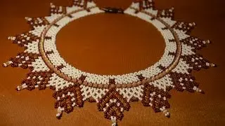 Колье из бисера 