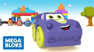 Mega Bloks | Topsy Turvy Racers 🏎 | + 30 Minutes of Songs for Kids | Cartoons for Kids