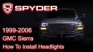 Spyder Auto Installation: 1999-2006 GMC Sierra Headlight